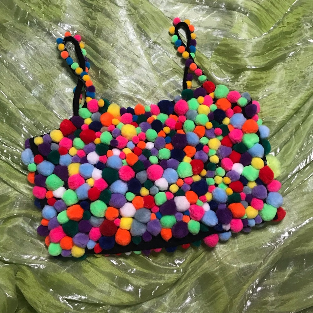 pom-pom tank top - Picture 2 of 3